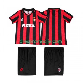 A.C. Milan 1993 Dres Retro Dječji Domaći 1994 Kratkih Rukava